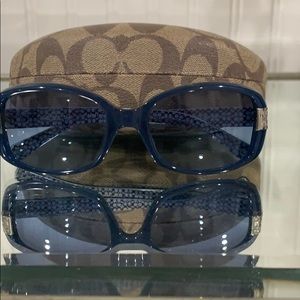 Coach Blue Sunglasses